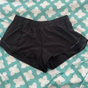 Black Hotty Hot Low-Rise Lined Short 2.5"